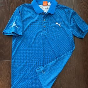 Small Mens puma golf polo shirt